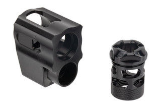 Tyrant Designs Glock 43 Compensator features a two piece design